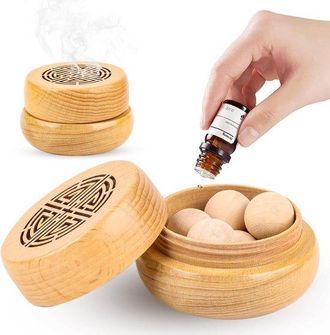 OEM Difusor De Aceites Esenciales Para Aromatizar Ambientes, Difusor De Madera Para Mosquitos, Difusor De Fragancias Para Relajaci&oacute;n Y Bienestar