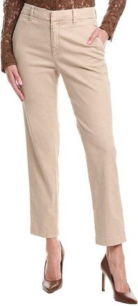 Brunello Cucinelli Light Beige Straight Trousers, Brand Size 46 (US Size 12)
