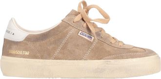 Golden Goose Light Brown Suede Sneakers