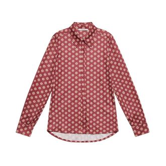 Maliparmi Maliparmi, Dames, Blouses & Shirts, Rood, Maat: M