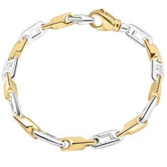 Pompeii3 Mens Designer Seed 14k Gold (30gram) or Platinum (48gram) 5mm Link Bracelet 9