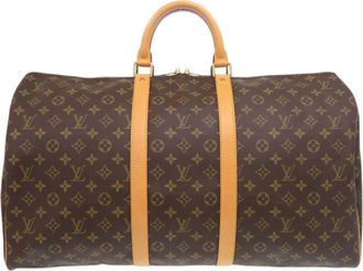 Louis Vuitton Brown Monogram Monogram Boston Bag (Pre-Owned)