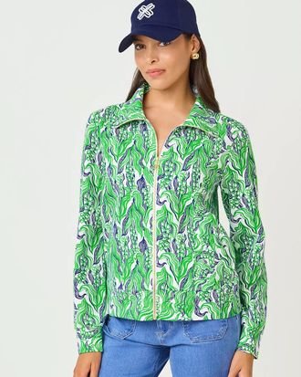 Lilly Pulitzer UPF 50+ Eleni Zip-Up
