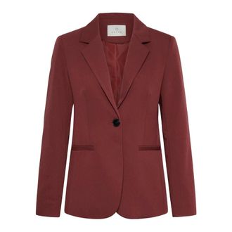 Kaffe Blazer - Dames - Jassen - Bruin - Maat: L