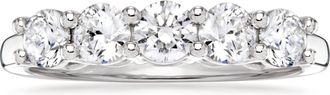 RS Pure by Ross-Simons Lab-Grown Diamond Ring in Sterling Silver