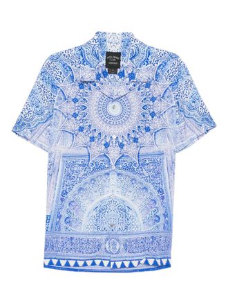 Camilla Overhemd met kraag - Blauw