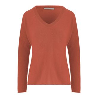Allude Cashmere Knitwear, female, Red, M, Cashmere Jumper
