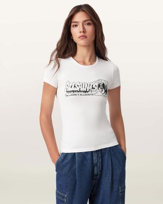 AllSaints Williams X AllSaints Burnout Stevie T-Shirt