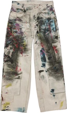 Acne Studios cotton jeans - unisex - Cotton - M - White