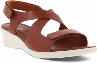 Ecco Womens Felicia Sandal In Cognac