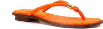 Michael Kors Flipflops - Dames - Slippers - Oranje - 38 1/2 EU - Leer - Schoenen