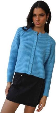 Callahan Poppy Cardigan - Womens in Capri Blue at Nordstrom, Size X-Small
