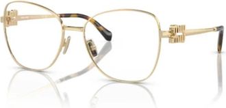 Miu Miu 50Xv Vista Eyewear - unisex - Brillen - Geel - 56 MM - Accessoires