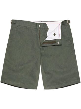 Orlebar Brown Shorts con fibbia - Verde