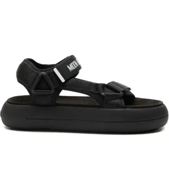 Moon Boot Moon Boot, Flat Sandals, female, Black, Size: 10 US Super Sandal