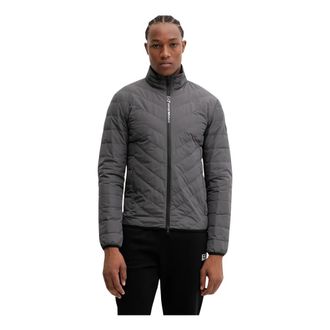 Emporio Armani Down Jacket 8Npb 13 Pne 1Z - Heren - Gewatteerde jassen - Grijs - M - Jassen