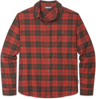Stio Mens Miter Stretch Lightweight Flannel Shirt