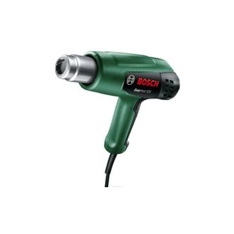Bosch Easyheat 500 Pistola De Aire Caliente 1600w, 500&deg;c, 27 L/min, Herramienta Vers&aacute;til Para Proyectos De Bricolaje, Ideal Para Trabajos De Secado, Soldadu