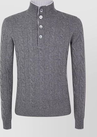Barba wool polo sweater