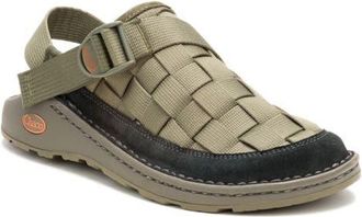 Chaco Canyon Woven Clog in Mossy Olive at Nordstrom, Size 12