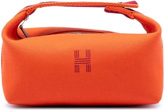 Herm&egrave;s Pre-owned Hermes Small Toile Bride A Brac Case Ladies EN01HJGXMFXSIR4T