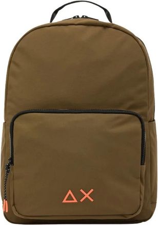 Sun 68 Nylon Rugzak - Heren - Rugzakken - Groen - ONE Size - Nylon - Tassen