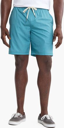 Fair Harbor One Casual Cotton Shorts In Seapine Geo