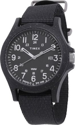 Timex Reclaim Ocean Quartz Black Dial Mens Watch TW2V81900JR
