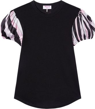 Pucci T-shirt con stampa Iride - Nero