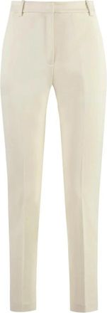 Pinko Slim-fit broek - Dames - Slim Fit Broeken - Beige - XS - Broeken
