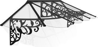 Palram Palram-canopia - Canopia Lily Marquesina Para Puerta 319x88x70 Cm Transparente