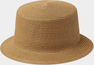 Simons Womens Colourful straw Cloche Hat