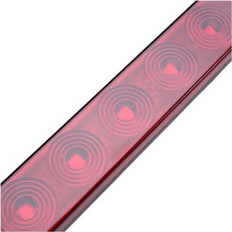 OEM Barra De Luces Para Remolque De 2 Piezas, 11 Led, 15 Pulgadas, Roja, Tercera Luz De Freno