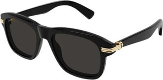 Cartier Zonnebrillen met vierkant montuur - Heren - Accessoires - Zwart - Maat: 55 MM