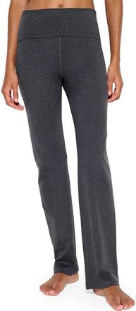 Spiritual Gangster Blair Foldover Waist Pants in Vintage Black at Nordstrom, Size X-Small