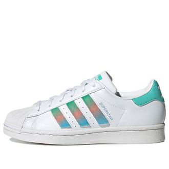 adidas (WMNS) adidas originals Superstar For White/Green/Blue GZ2798