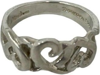 Tiffany & Co. Silver Silver 925 Band Ring (Pre-Owned)