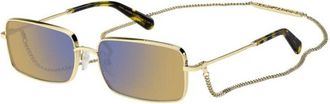 Marc Jacobs MARC 771/N/S DYG/Z0 Womens Sunglasses Gold Size 58