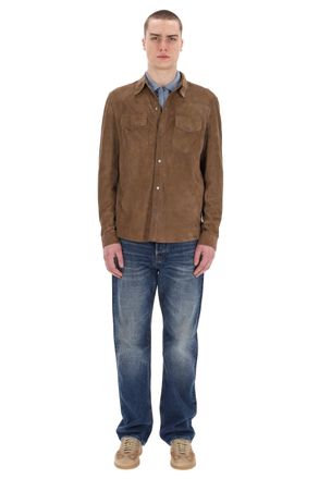 Salvatore Santoro Superlight Suede Overshirt