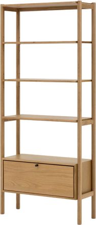 Woodek Estantería en roble macizo natural