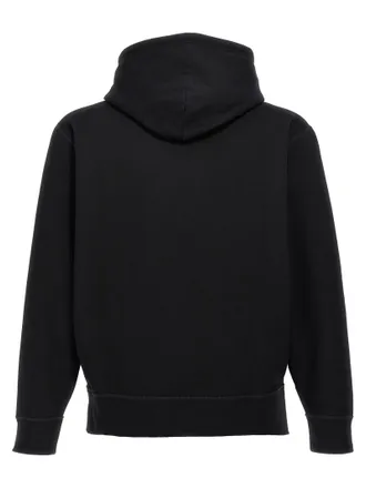 Polo Ralph Lauren Logo-Embroidered Fleece Hoodie - Black