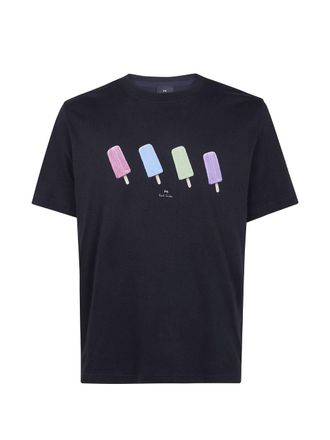 Paul Smith bedrucktes Baumwoll-T-Shirt