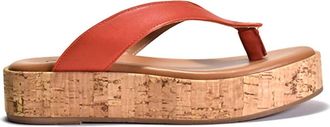 Cordani Womens Kendra Platform Sandals In Papaya
