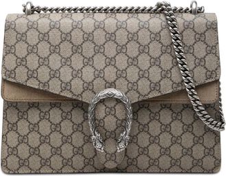 Gucci Pre-owned Gucci Medium GG Supreme Dionysus Shoulder Bag Ladies EM0GPSBXTFZ9EWDR