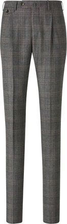 Pantaloni Torino Prince of Wales-pattern trousers - Grey