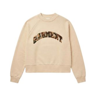 Garment Workshop Garment Workshop - Felpa - Heren - Sweatshirts & Hoodies - Beige - Maat: S