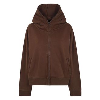 Entire studios Eternal Zip Sweatshirt - Sweatshirts & Hoodies - Mujer - Marr&oacute;n - S