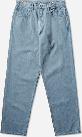 Cav Empt Men s 1992 Washed Nep Denim Pants Indigo