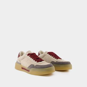 Dolce & Gabbana Sneakers Laag Top - Dolce&Gabbana - Leer - Beige