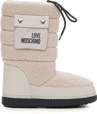 Love Moschino Scarponcino Bianco Love Moschino Donna